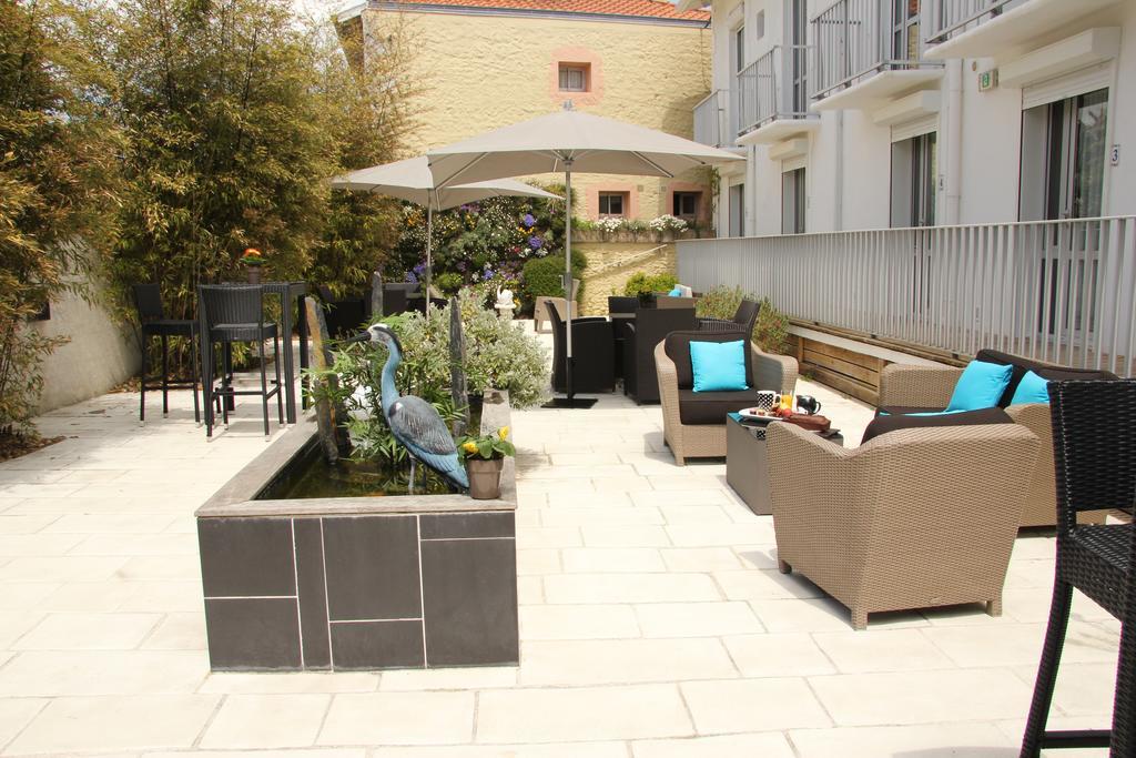 Hotel De La Plage Saint-Palais-sur-Mer Eksteriør billede